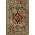 Mayberry Rug 2 ft. 3 in. x 7 ft. 7 in. Home Town Charisma Area Rug, Multi Color HT7771 2X8